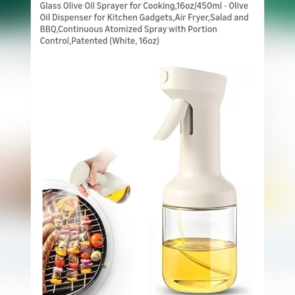 Giraffe Glass Olive Oil Sprayer for Cooking - Picture 1 of 8